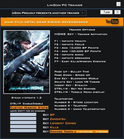 metal gear rising revengeance black box trainer|metal gear rising revengeance cheat.